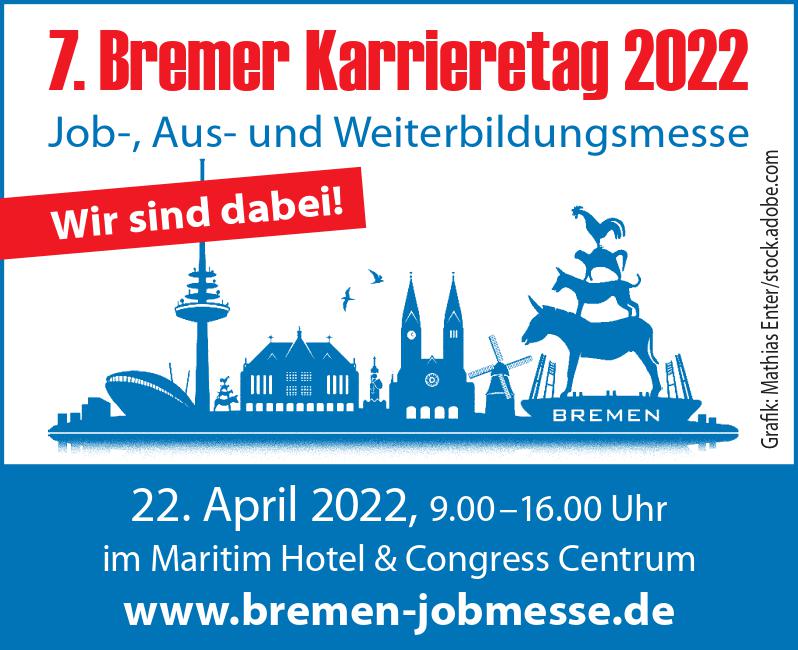 Jobmesse Bremen - Wir sind dabei!